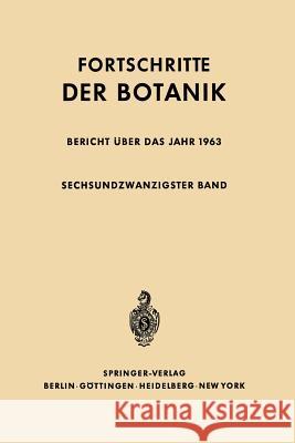 Bericht Über Das Jahr 1963 Bünning, Erwin 9783642948916 Springer - książka