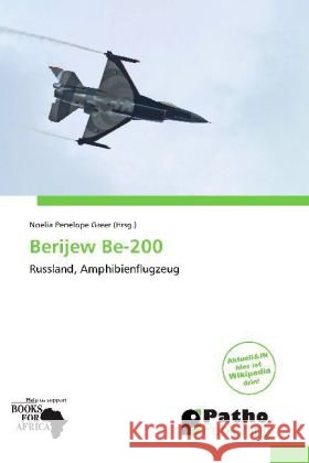 Berijew Be-200  9786137897362 Patho Publishing - książka