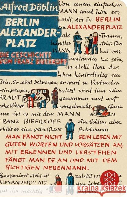 Berlin Alexanderplatz : Die Geschichte vom Franz Biberkopf Döblin, Alfred 9783596521494 FISCHER Taschenbuch - książka