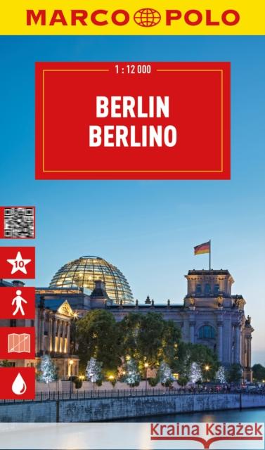 Berlin Marco Polo City Map: Pocket size,detailed map of Berlin Marco Polo 9783575021564 MAIRDUMONT GmbH & Co. KG - książka