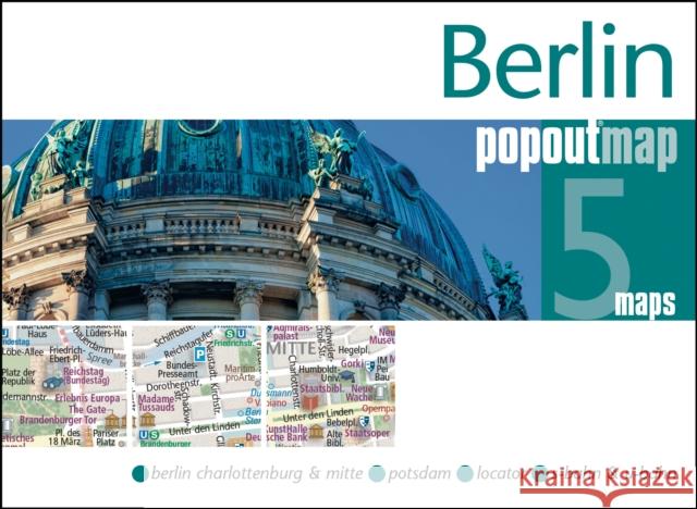Berlin PopOut Map  9781910218969 Heartwood Publishing - książka