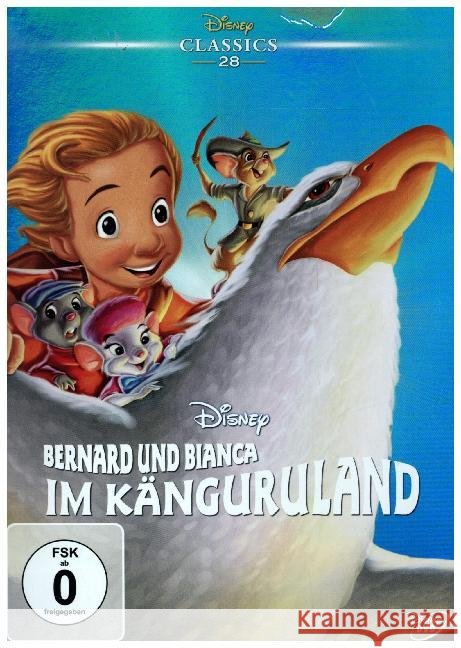 Bernard und Bianca im Känguruland, 1 DVD  8717418517441 Walt Disney Studios Home Entertainment - książka