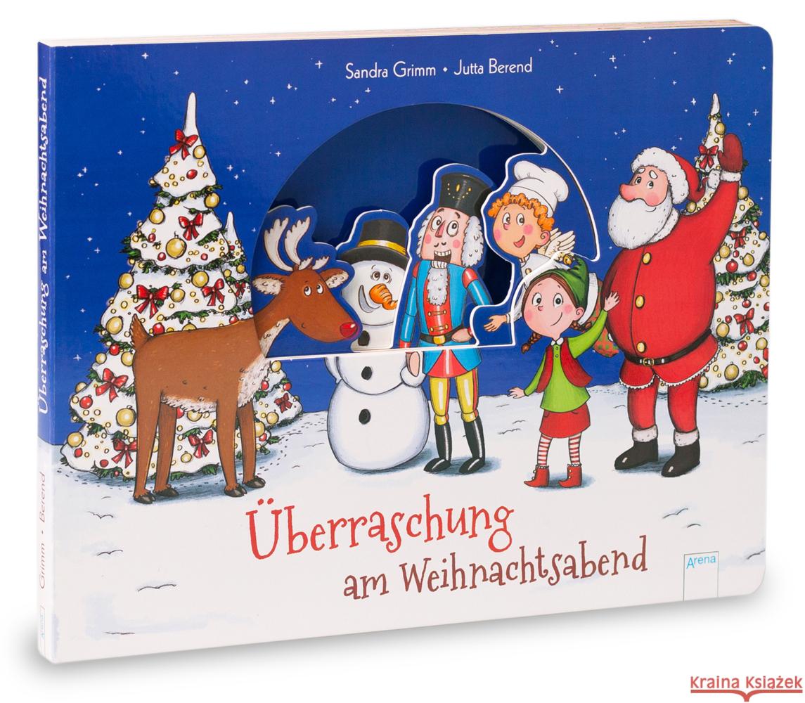 Überraschung am Weihnachtsabend Grimm, Sandra 9783401716855 Arena - książka