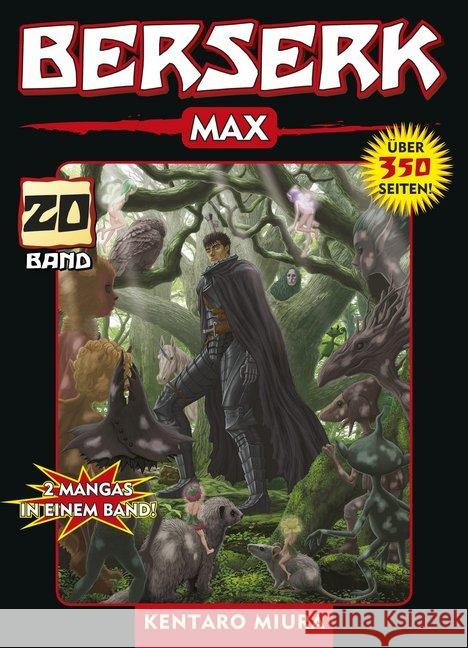 Berserk Max. Bd.20 : 2 Mangas in 1 Band Miura, Kentaro 9783741613920 Panini Manga und Comic - książka