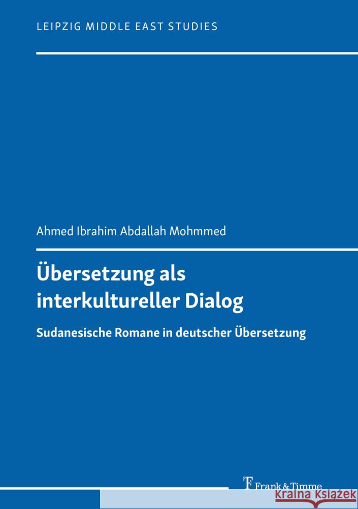 Übersetzung als interkultureller Dialog Ibrahim Abdallah Mohmmed, Ahmed 9783732910878 Frank und Timme GmbH - książka