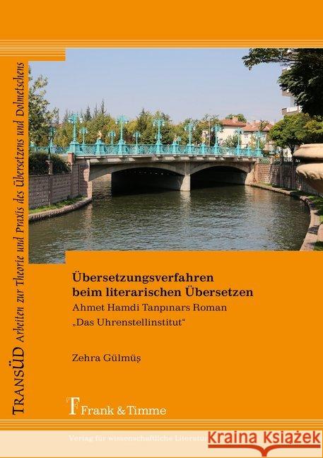 Übersetzungsverfahren beim literarischen Übersetzen : Ahmet Hamdi Tanpinars Roman 