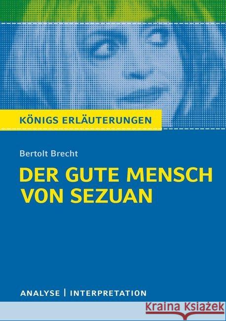 Bertolt Brecht 'Der gute Mensch von Sezuan' : Textanalyse und Interpretation. Mit vielen zusätzlichen Infos zum kostenlosen Download  9783804419629 Bange - książka