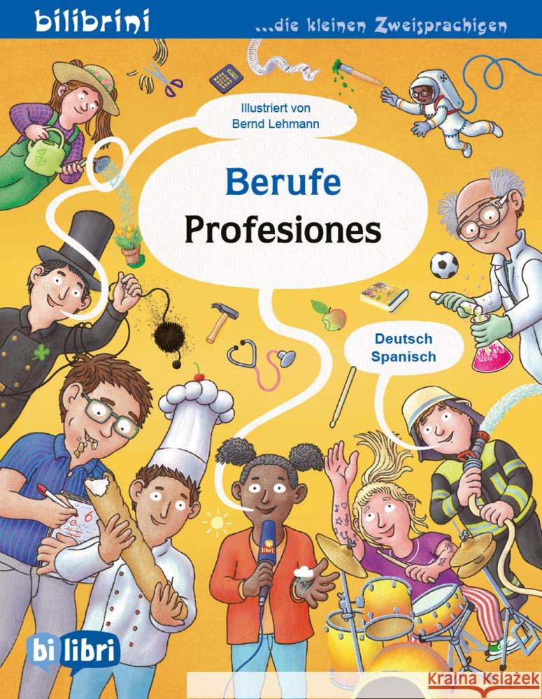 Berufe (Deutsch-Spanisch) Lehmann, Bernd 9783695055050 Bilibri - książka