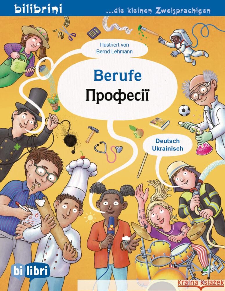 Berufe (Deutsch-Ukrainisch) Lehmann, Bernd 9783195796217 Hueber - książka