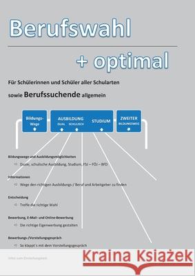 Berufswahl optimal Frank M?hlbauer 9783819210754 Bod - Books on Demand - książka