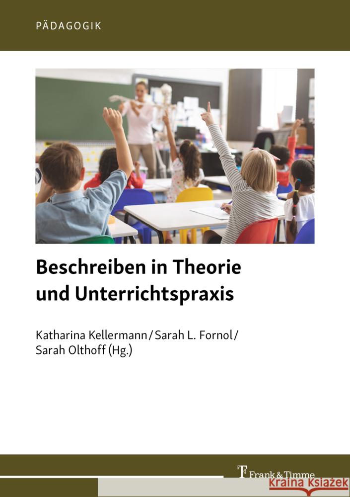Beschreiben in Theorie und Unterrichtspraxis  9783732909681 Frank & Timme - książka