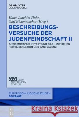Beschreibungsversuche der Judenfeindschaft II No Contributor 9783110539707 Walter de Gruyter - książka