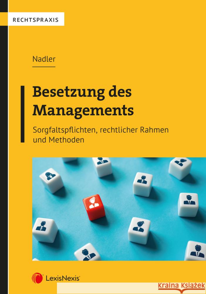 Besetzung des Managements Nadler, Andreas 9783700785750 LexisNexis Österreich - książka