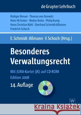 Besonderes Verwaltungsrecht Eberhard Schmidt-Aßmann, Friedrich Schoch 9783899494952 de Gruyter - książka