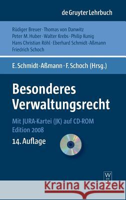 Besonderes Verwaltungsrecht Eberhard Schmidt-Amann 9783899494969 Walter de Gruyter - książka