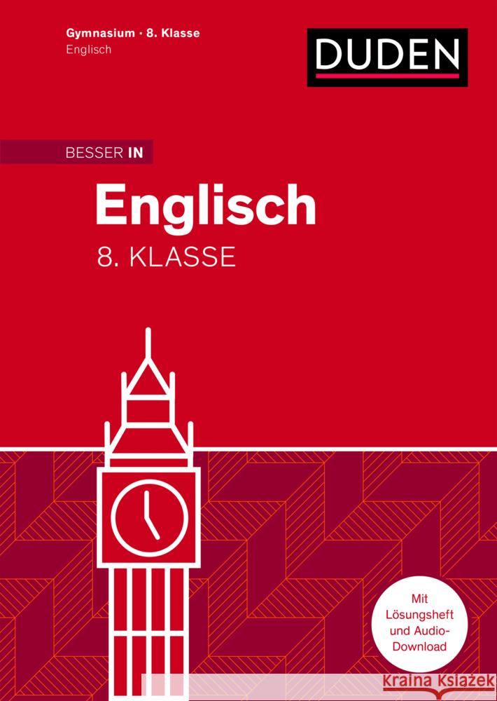 Besser in Englisch - Gymnasium 8. Klasse Werner, Eva 9783411770212 Cornelsen Scriptor - książka