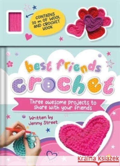 Best Friends Crochet Jenny Street 9781837713646 Bonnier Books Ltd - książka