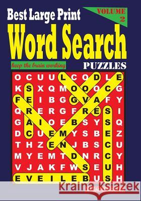 Best Large Print Word Search Puzzles Wise Puzzles 9781535390828 Createspace Independent Publishing Platform - książka