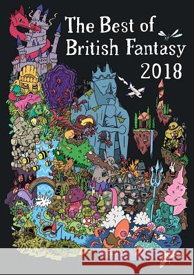 Best of British Fantasy 2018 Steph Swainston Rj Barker Jared Shurin 9781912950188 Newcon Press - książka