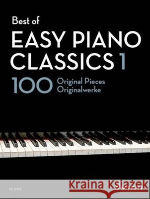 Best of Easy Piano Classics 1  9783795731229 Schott Music, Mainz - książka