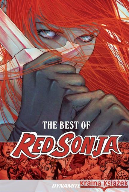 Best of Red Sonja Various 9781524124335 Dynamite Entertainment - książka