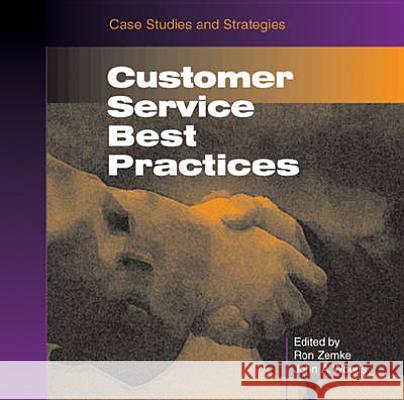 Best Practices for Customer Service Zemke Ron Woods John 9780874254433 HRD Press - książka