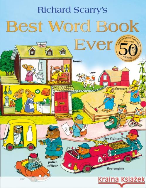 Best Word Book Ever Richard Scarry 9780007507092 HarperCollins Publishers - książka