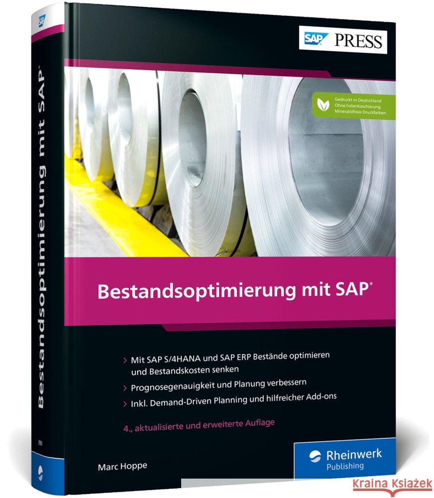 Bestandsoptimierung mit SAP Hoppe, Marc 9783836289887 SAP PRESS - książka