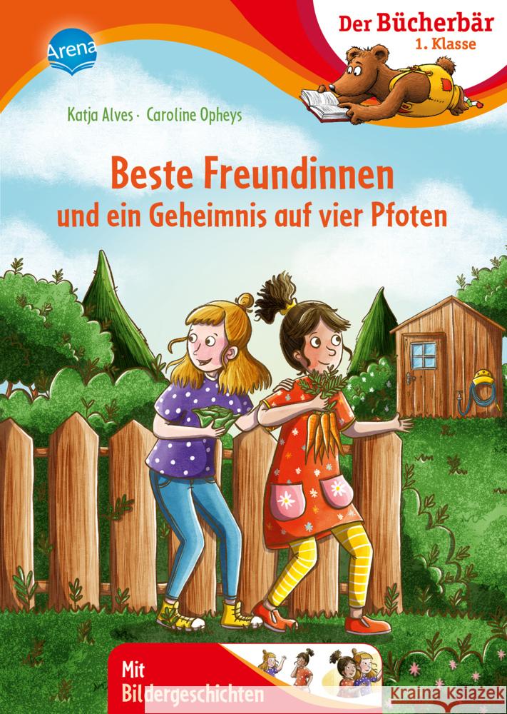 Beste Freundinnen und ein Geheimnis auf vier Pfoten Alves, Katja 9783401716749 Arena - książka