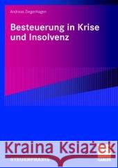 Besteuerung in Krise Und Insolvenz Ziegenhagen, Andreas    9783834907592 Gabler - książka