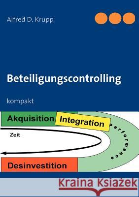Beteiligungscontrolling: kompakt Krupp, Alfred D. 9783833495410 Books on Demand - książka