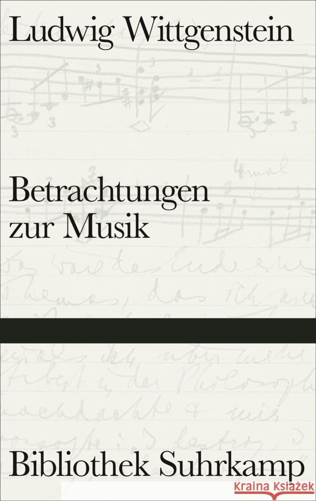 Betrachtungen zur Musik Wittgenstein, Ludwig 9783518225301 Suhrkamp - książka