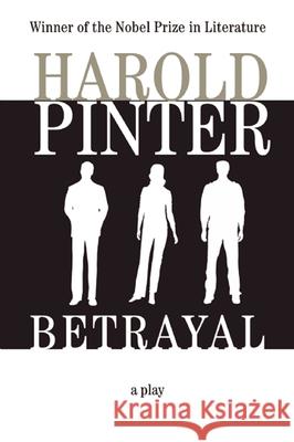 Betrayal Harold Pinter 9780802130808 Grove Press - książka