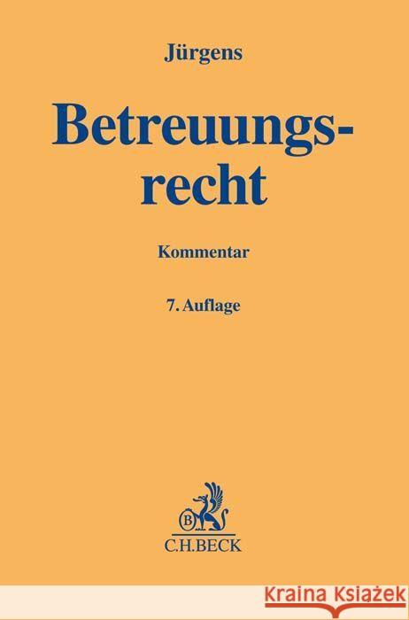 Betreuungsrecht  9783406789151 Beck Juristischer Verlag - książka