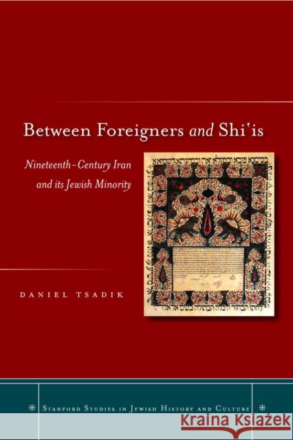 Between Foreigners and Shiais: Nineteenth-Century Iran and Its Jewish Minority Tsadik, Daniel 9780804754583 Stanford University Press - książka