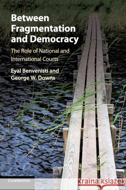 Between Fragmentation and Democracy: The Role of National and International Courts Eyal Benvenisti George W. Downs 9781108403399 Cambridge University Press - książka