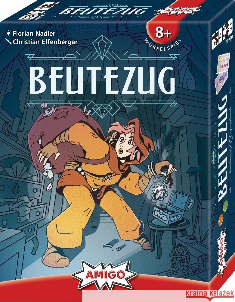 Beutezug (Kartenspiel) Nadler, Florian 4007396024074 Amigo Verlag - książka