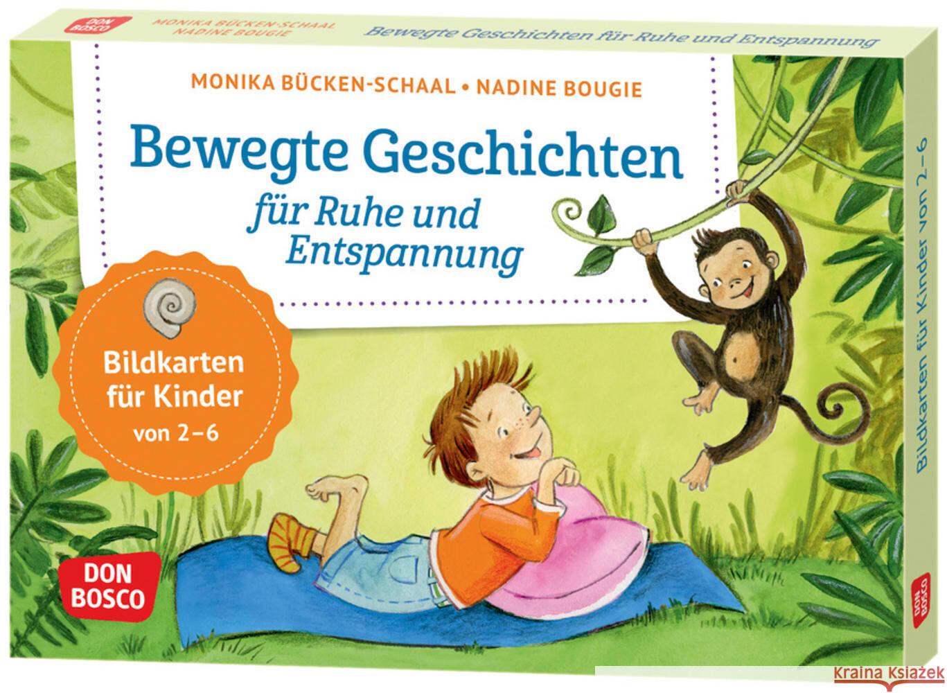 Bewegte Geschichten für Ruhe und Entspannung Bücken-Schaal, Monika 4260694920138 Don Bosco Medien - książka