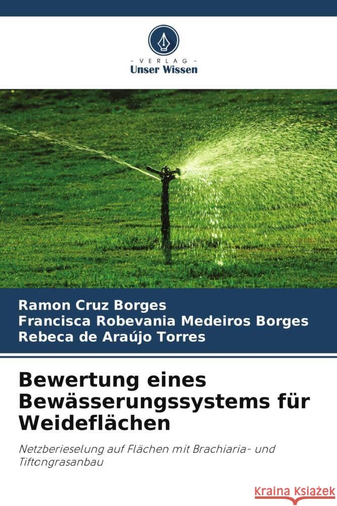 Bewertung eines Bewässerungssystems für Weideflächen Borges, Ramon Cruz, Medeiros Borges, Francisca Robevania, Torres, Rebeca de Araújo 9786208314095 Verlag Unser Wissen - książka