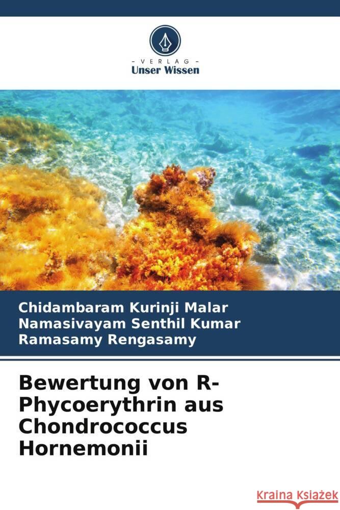 Bewertung von R-Phycoerythrin aus Chondrococcus Hornemonii Kurinji Malar, Chidambaram, Senthil Kumar, Namasivayam, Rengasamy, Ramasamy 9786208567484 Verlag Unser Wissen - książka