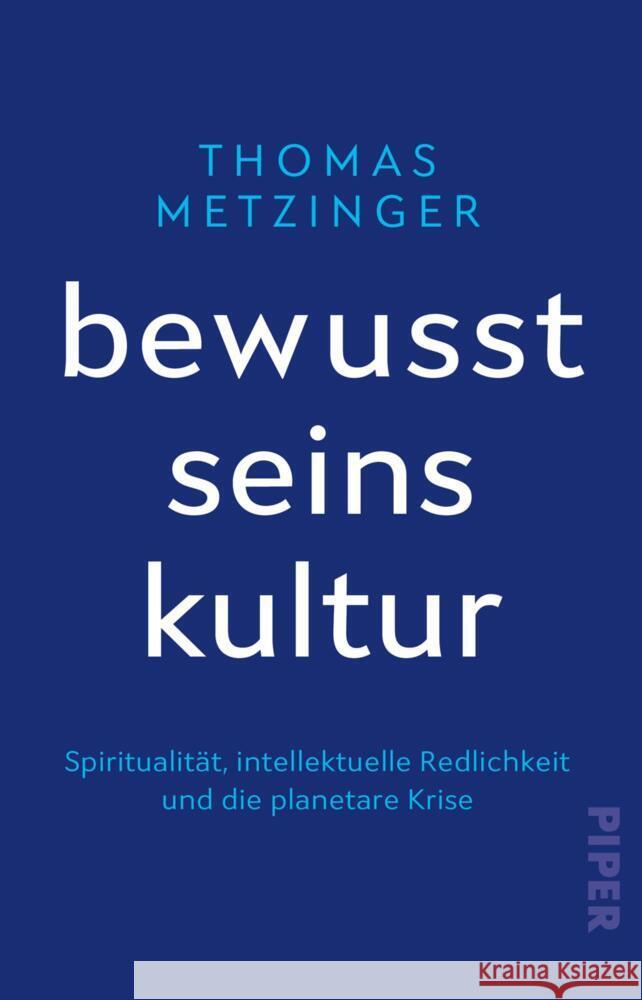 Bewusstseinskultur Metzinger, Thomas 9783492320986 Piper - książka