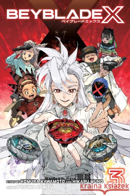 Beyblade X, Vol. 3 Hikaru Muno 9781974755189 Viz Media, Subs. of Shogakukan Inc - książka