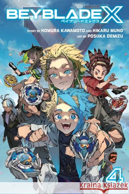 Beyblade X, Vol. 4 Hikaru Muno 9781974758470 VIZ Media LLC - książka