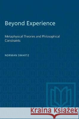Beyond Experience Norman Swartz 9780802068323 University of Toronto Press - książka