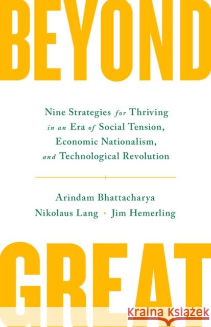 Beyond Great Jim Hemerling 9781541757189 PublicAffairs,U.S. - książka