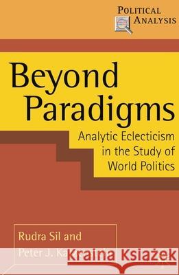 Beyond Paradigms: Analytic Eclecticism in the Study of World Politics Sil, Rudra 9780230207967  - książka