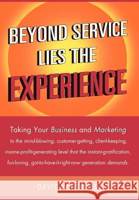 Beyond Service Lies the Experience David Whitfield 9780595679867 iUniverse - książka