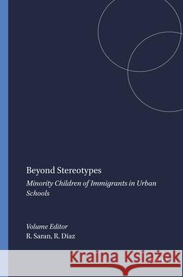 Beyond Stereotypes Rupam Saran Rosalina Diaz 9789460910784 Sense Publishers - książka