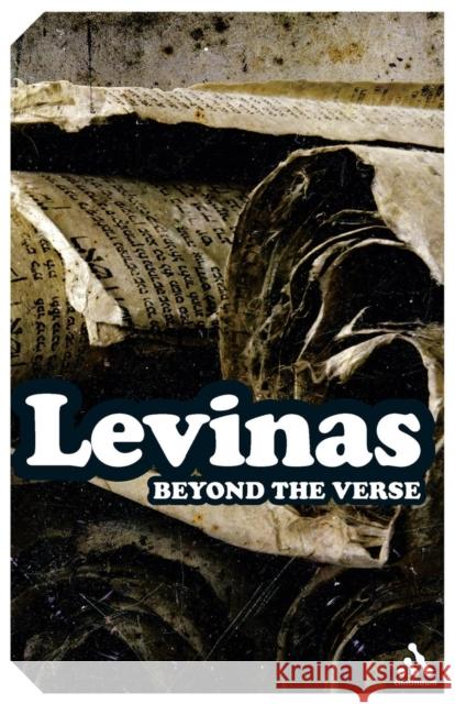 Beyond the Verse: Talmudic Readings and Lectures Levinas, Emmanuel 9780826499035  - książka