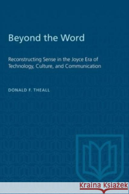 BEYOND WORD RECONSTRUCTING SENSE JOYCP  9781487585044 TORONTO UNIVERSITY PRESS - książka